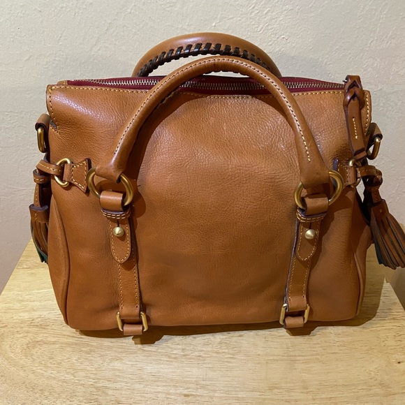 Dooney & Bourke Large Satchel in Natural - Picture 2 of 9
